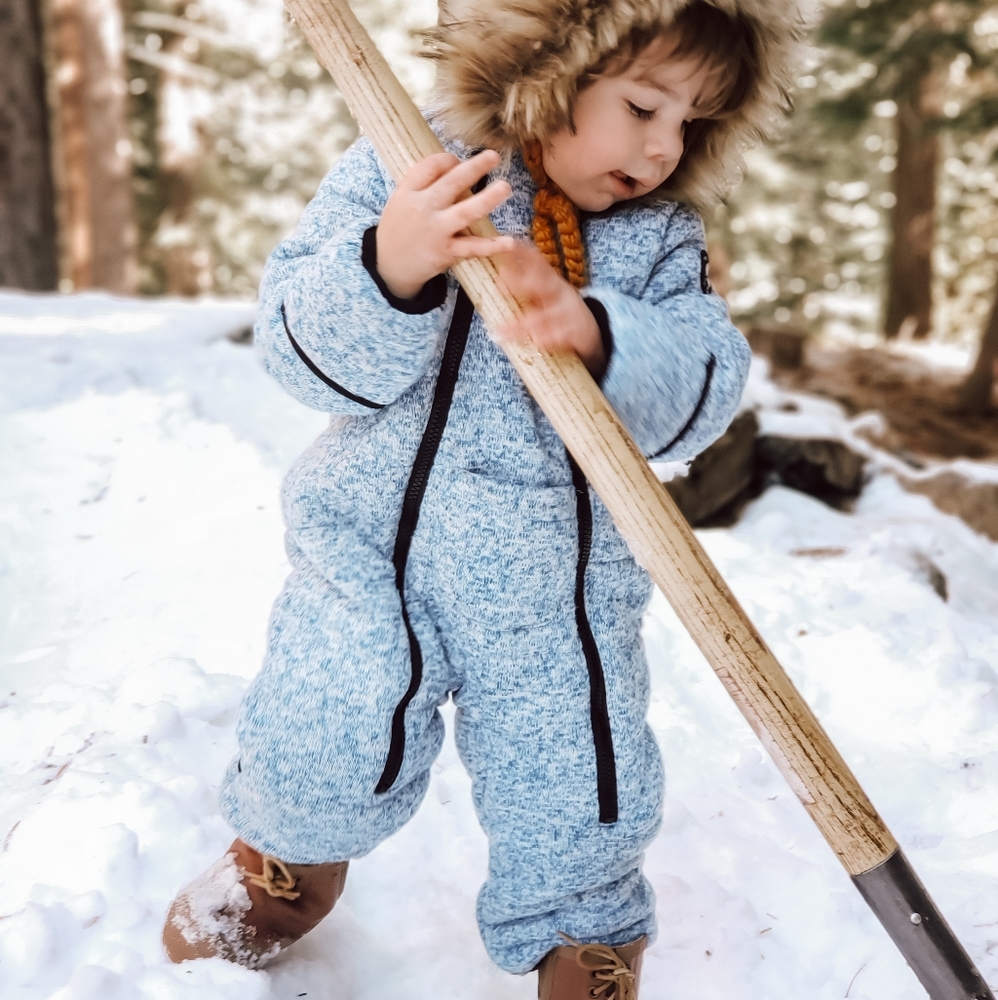 Lined snowsuit
